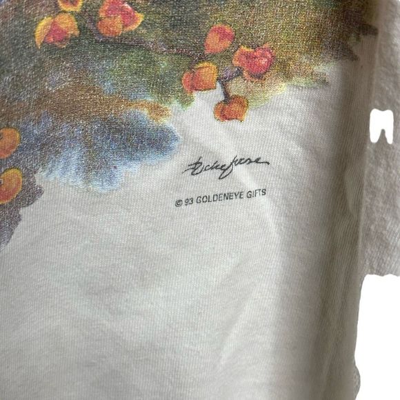 VTG Nature Birds Long Sleeve Shirt XL - Picture 3 of 5